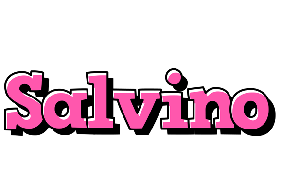 Salvino girlish logo