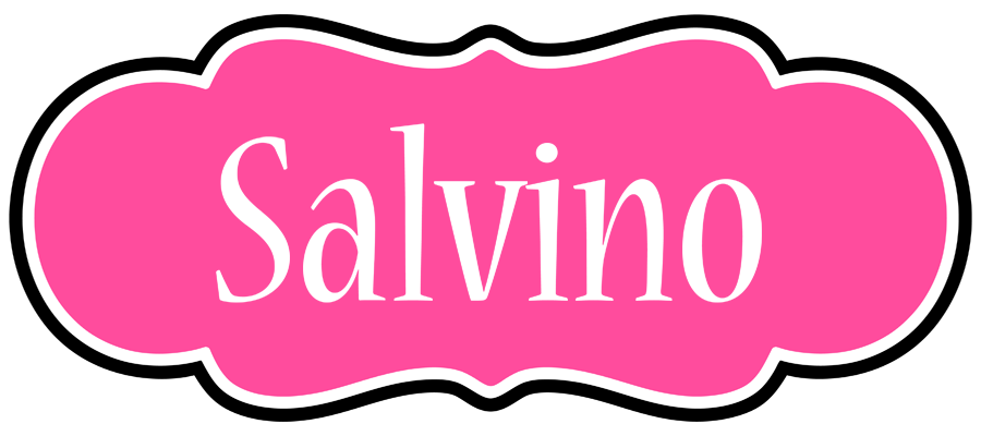 Salvino invitation logo