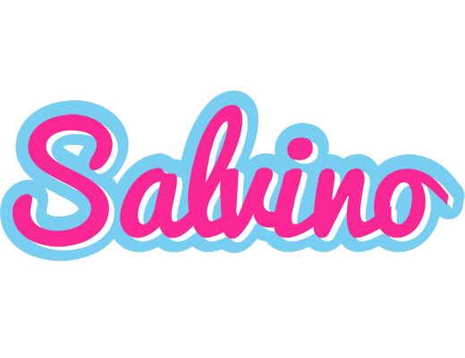 Salvino popstar logo
