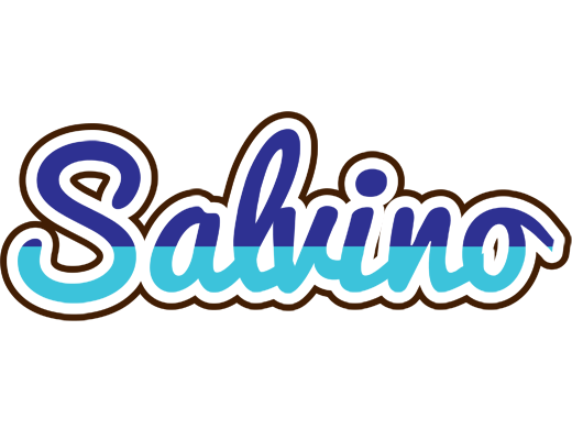 Salvino raining logo