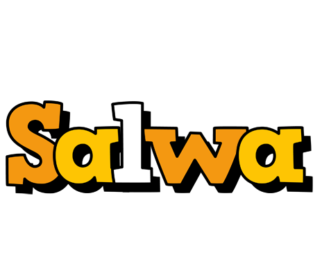 Salwa cartoon logo
