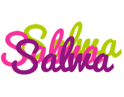 Salwa flowers logo