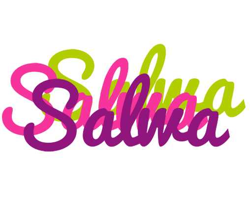 Salwa flowers logo