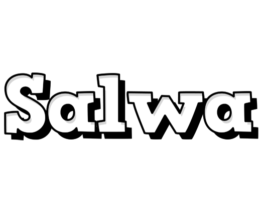 Salwa snowing logo