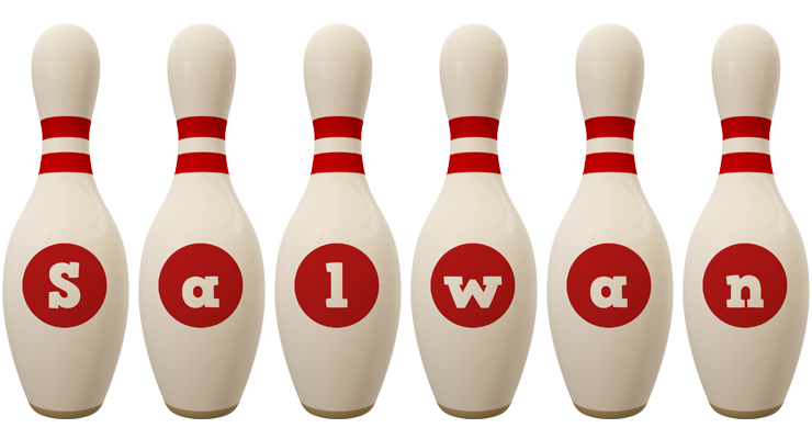 Salwan bowling-pin logo