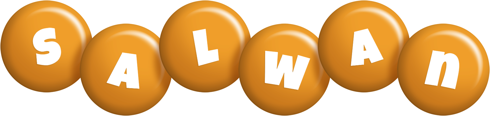 Salwan candy-orange logo