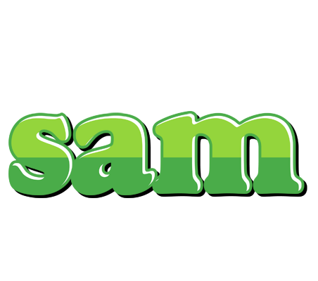 Sam apple logo