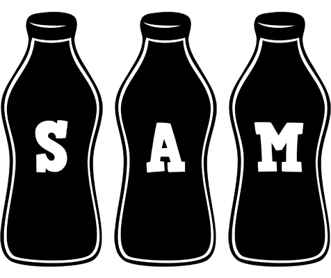Sam bottle logo