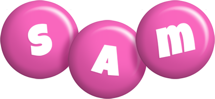 Sam candy-pink logo