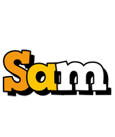 Sam cartoon logo
