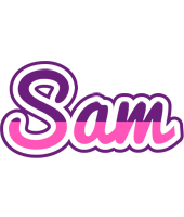 Sam cheerful logo