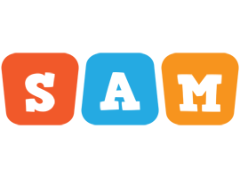 Sam comics logo