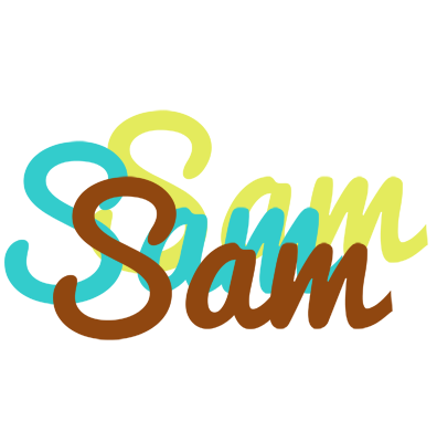 Sam cupcake logo