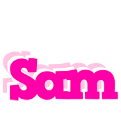 Sam dancing logo