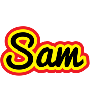 Sam flaming logo
