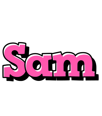 Sam girlish logo