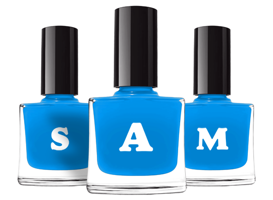 Sam glossy logo