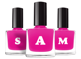 Sam nails logo