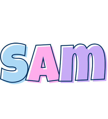 Sam pastel logo