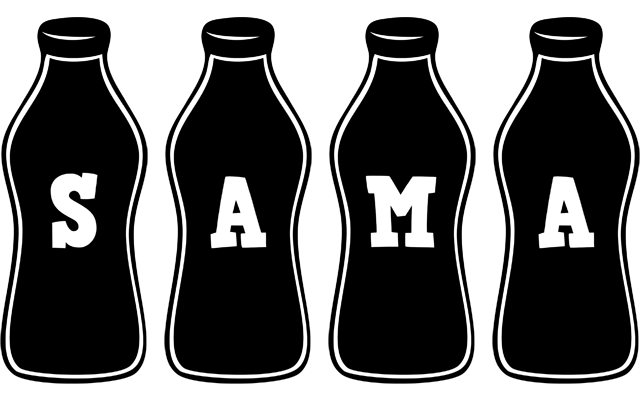 Sama bottle logo