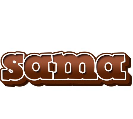 Sama brownie logo