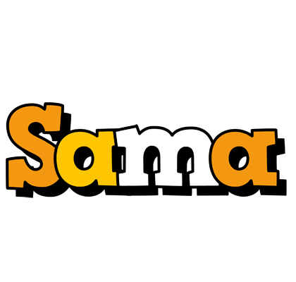 Sama cartoon logo