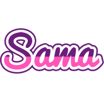Sama cheerful logo