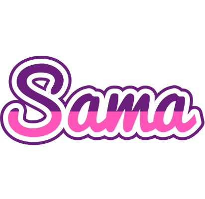 Sama cheerful logo