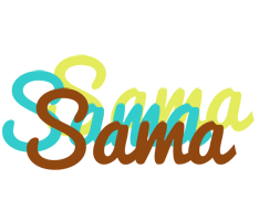 Sama cupcake logo