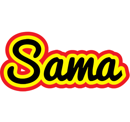 Sama flaming logo