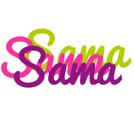 Sama flowers logo