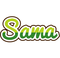 Sama golfing logo