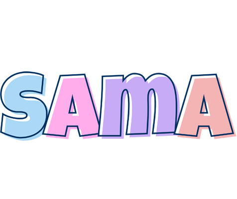 Sama pastel logo