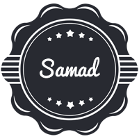 Samad badge logo