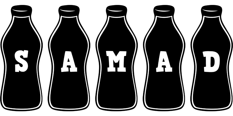Samad bottle logo