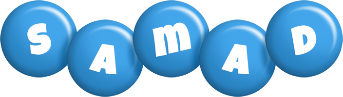 Samad candy-blue logo