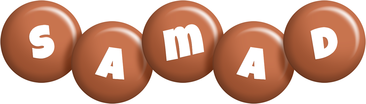 Samad candy-brown logo