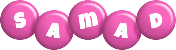 Samad candy-pink logo