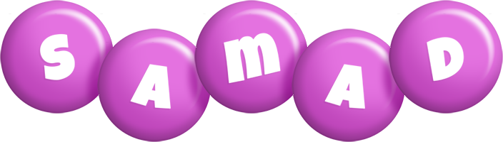 Samad candy-purple logo