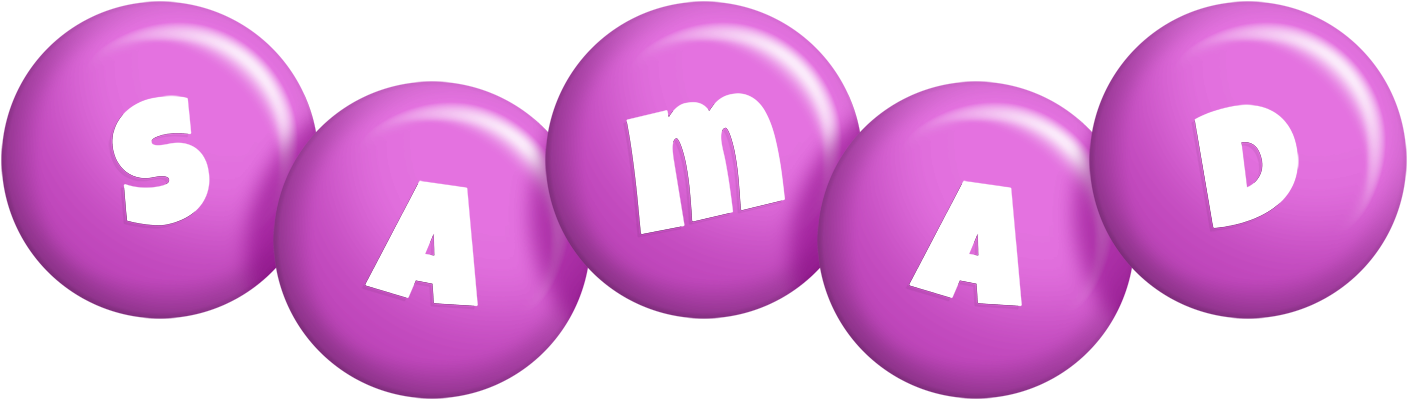 Samad candy-purple logo