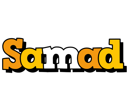 Samad cartoon logo