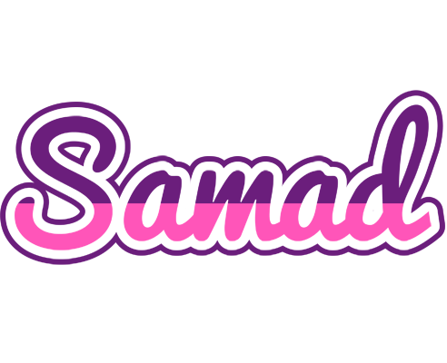 Samad cheerful logo