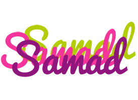 Samad flowers logo