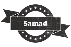 Samad grunge logo