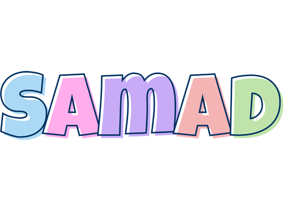 Samad pastel logo