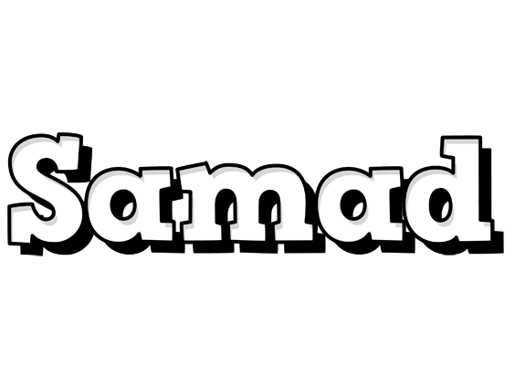 Samad snowing logo