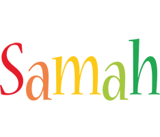 Samah birthday logo