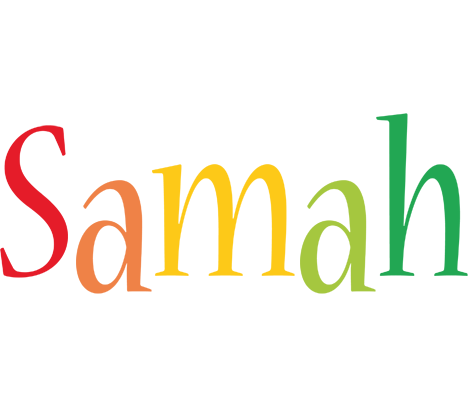 Samah birthday logo