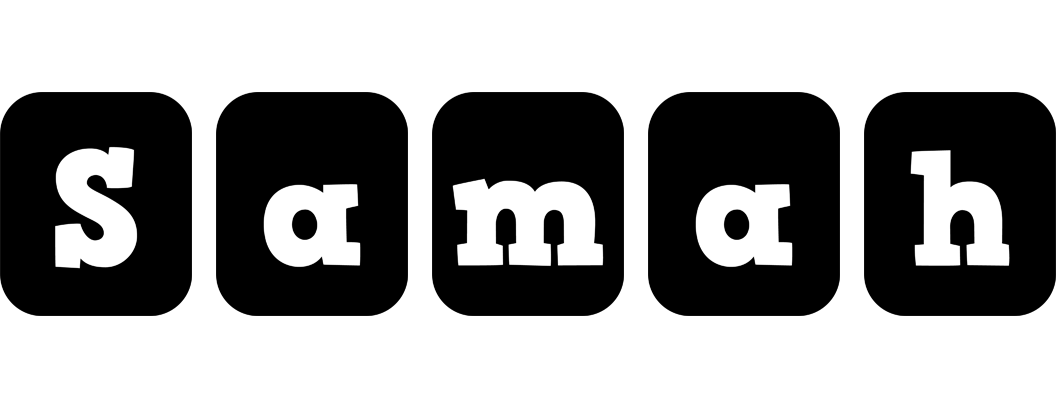 Samah box logo