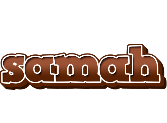Samah brownie logo